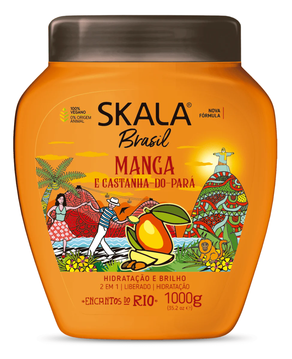 Skala Crema Acondicionadora Mango Y Nuez De Brasil 1000g